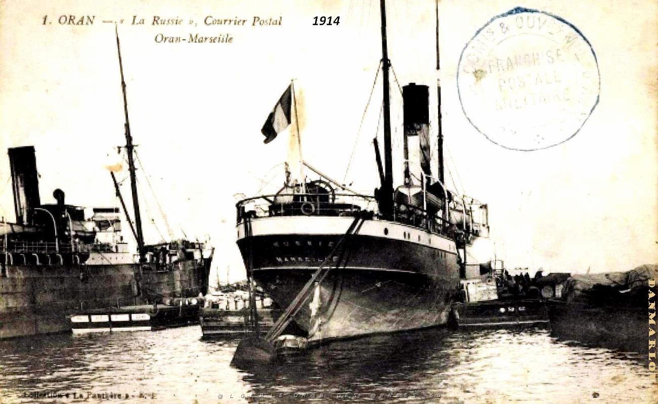 Oran - Russie - Courrier Postal - 1914.jpg